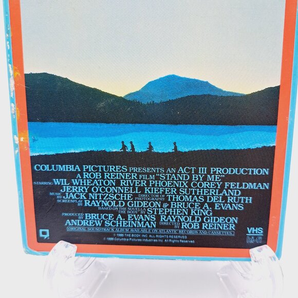 Stand by Me (1986) Stephen King Movie Used VHS Tape Classic Movie Collectible - Picture 2 of 7